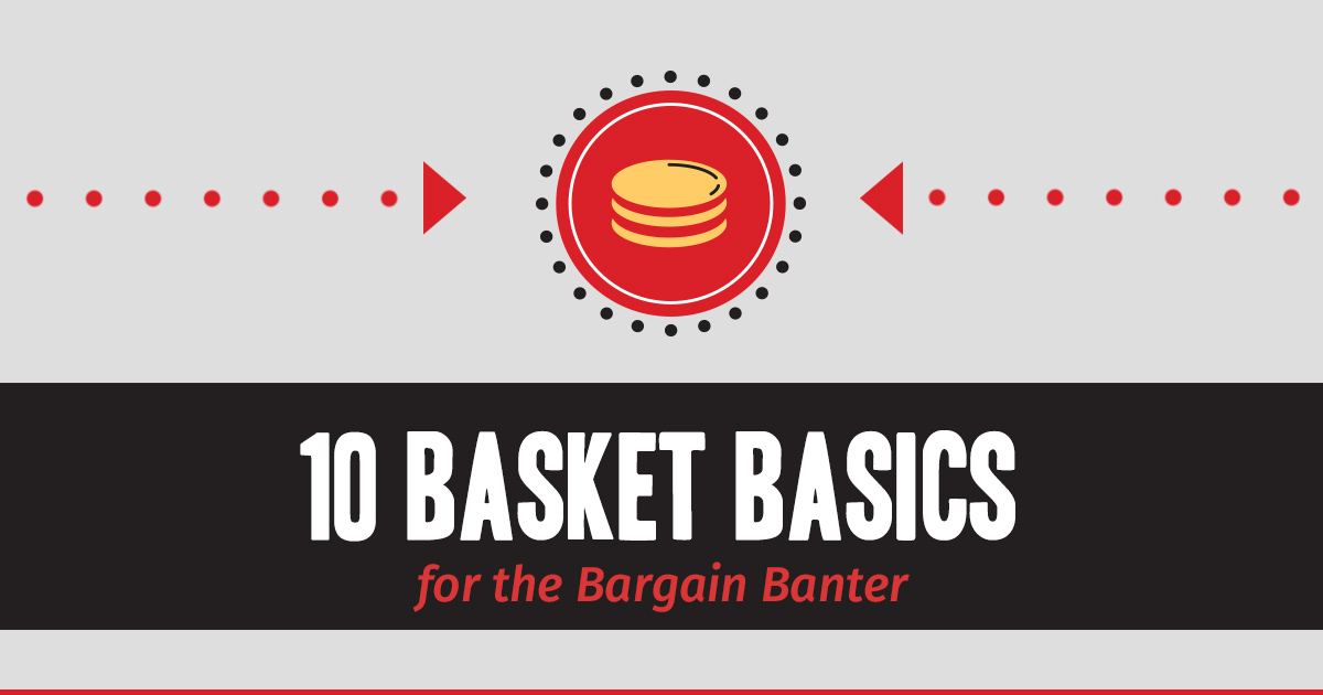 10 Basket Basics for the Bargain Banter Real Meal Revolution