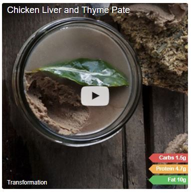Chicken Liver and Thyme Pate