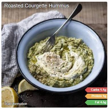 Roasted Courgette Hummus