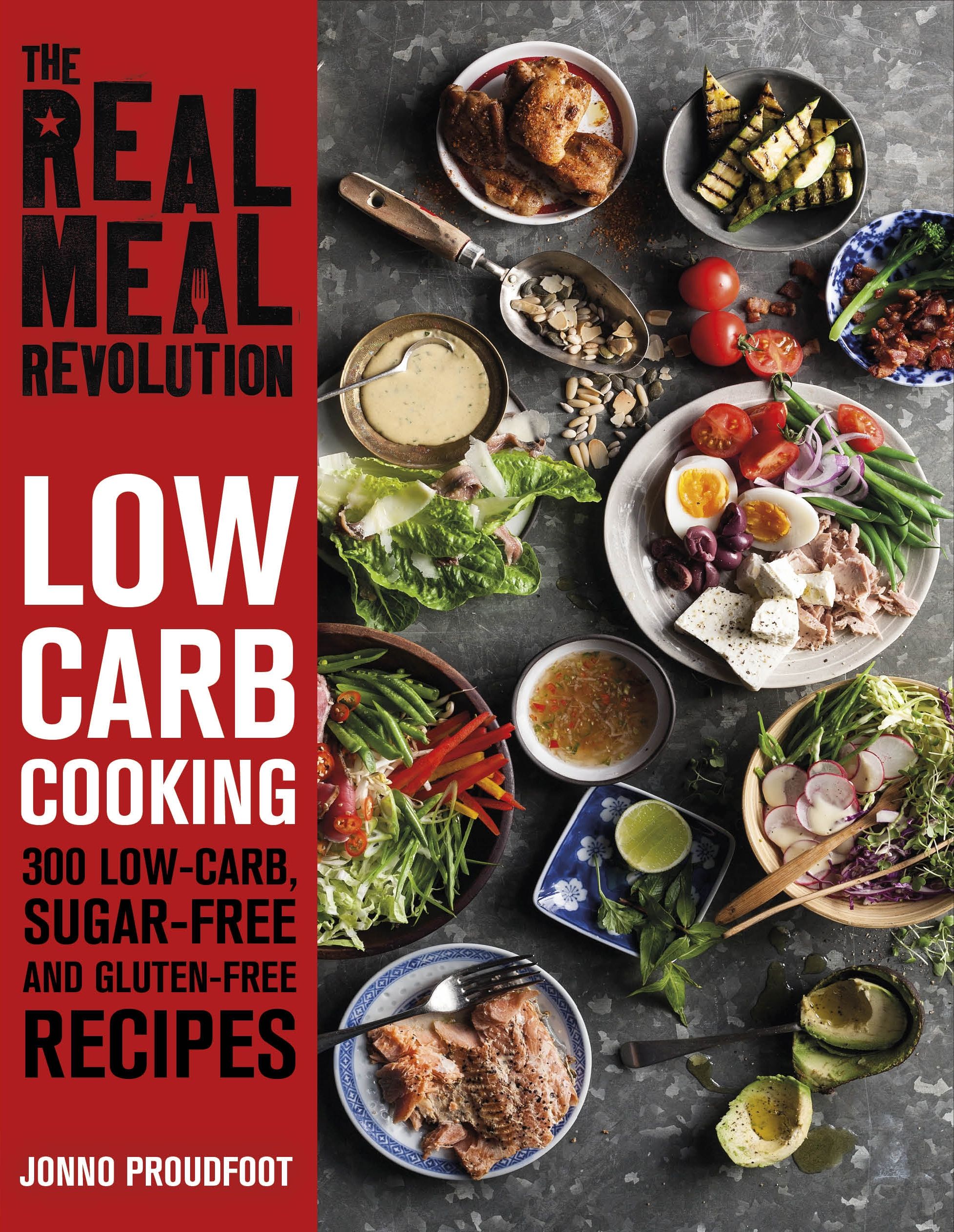 Low Carb Cooking Front Cover Flat